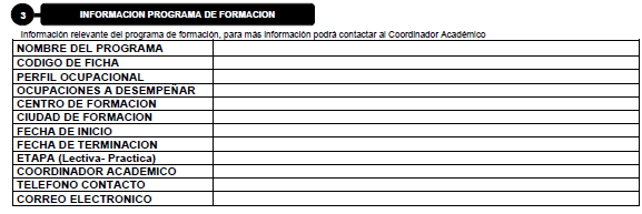 hoja de vida aprendiz sena etapa productiva